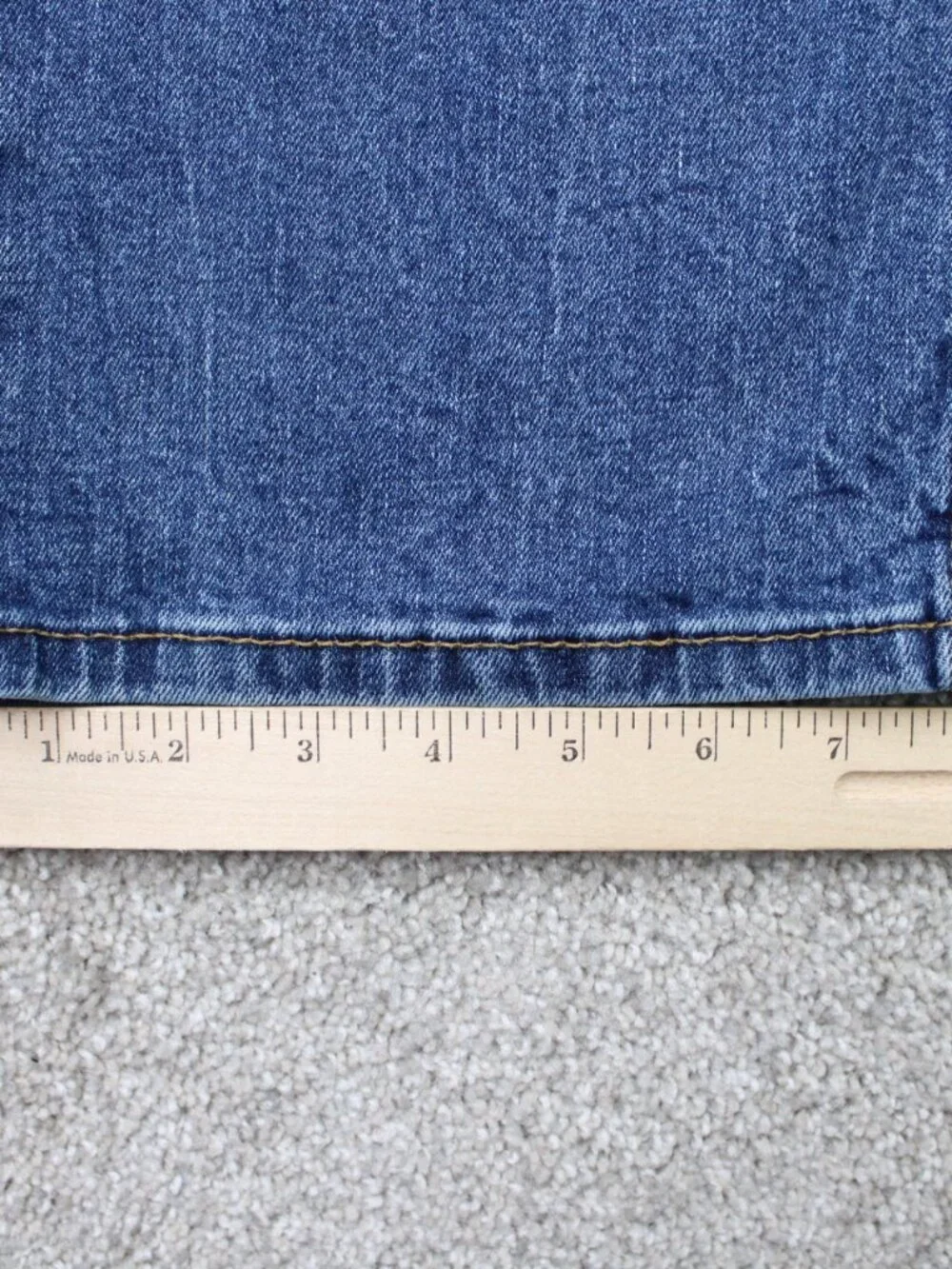 Levi's 541 Jeans Mens 44x28 Blue Athletic Fit Straight Leg Cotton Stretch Denim